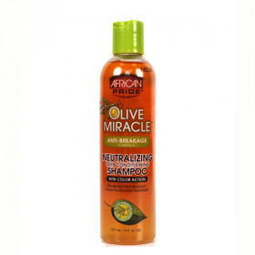 African Pride Olive Miracle Anti-Breakage Neutralizing Shampoo 8oz African Pride Olive Miracle Anti-Breakage Neutralizing Shampoo 8oz